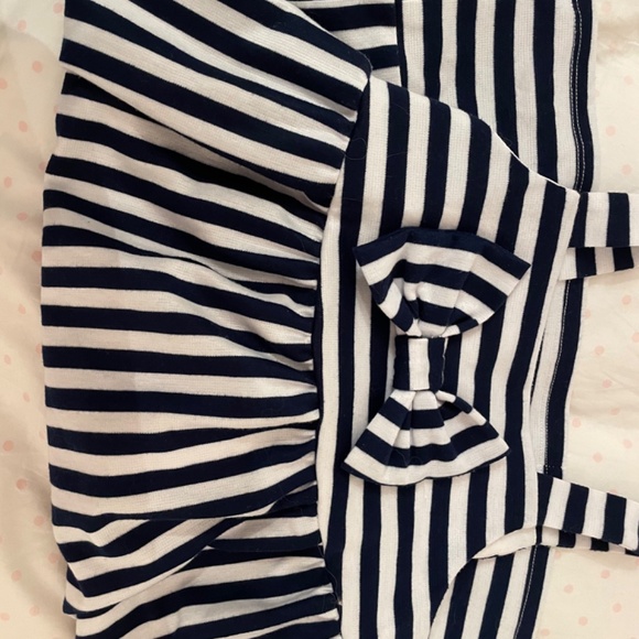 Ally B size6 navy and white dress - Picture 2 of 4